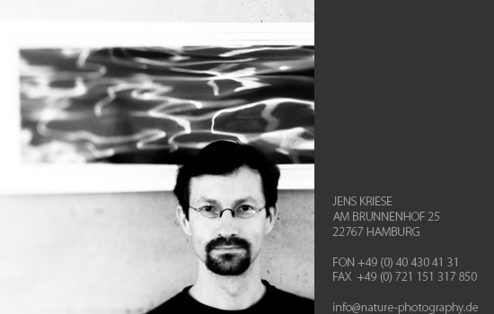 GERMANY:
Jens Kriese
Am Brunnenhof 25
22767 Hamburg

Fon: +49 (0) 40 430 41 31
Fax: +49 (0) 721 151 317 850

email
